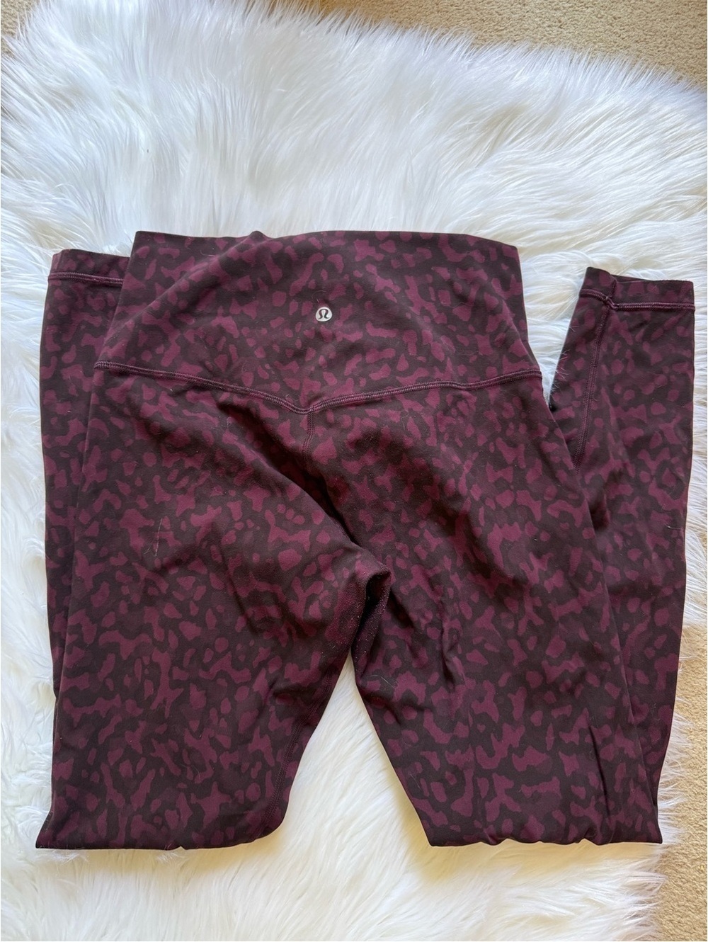 lululemon Align High-Rise Pant 28" Formation Camo Dark Adobe Multi Size 8